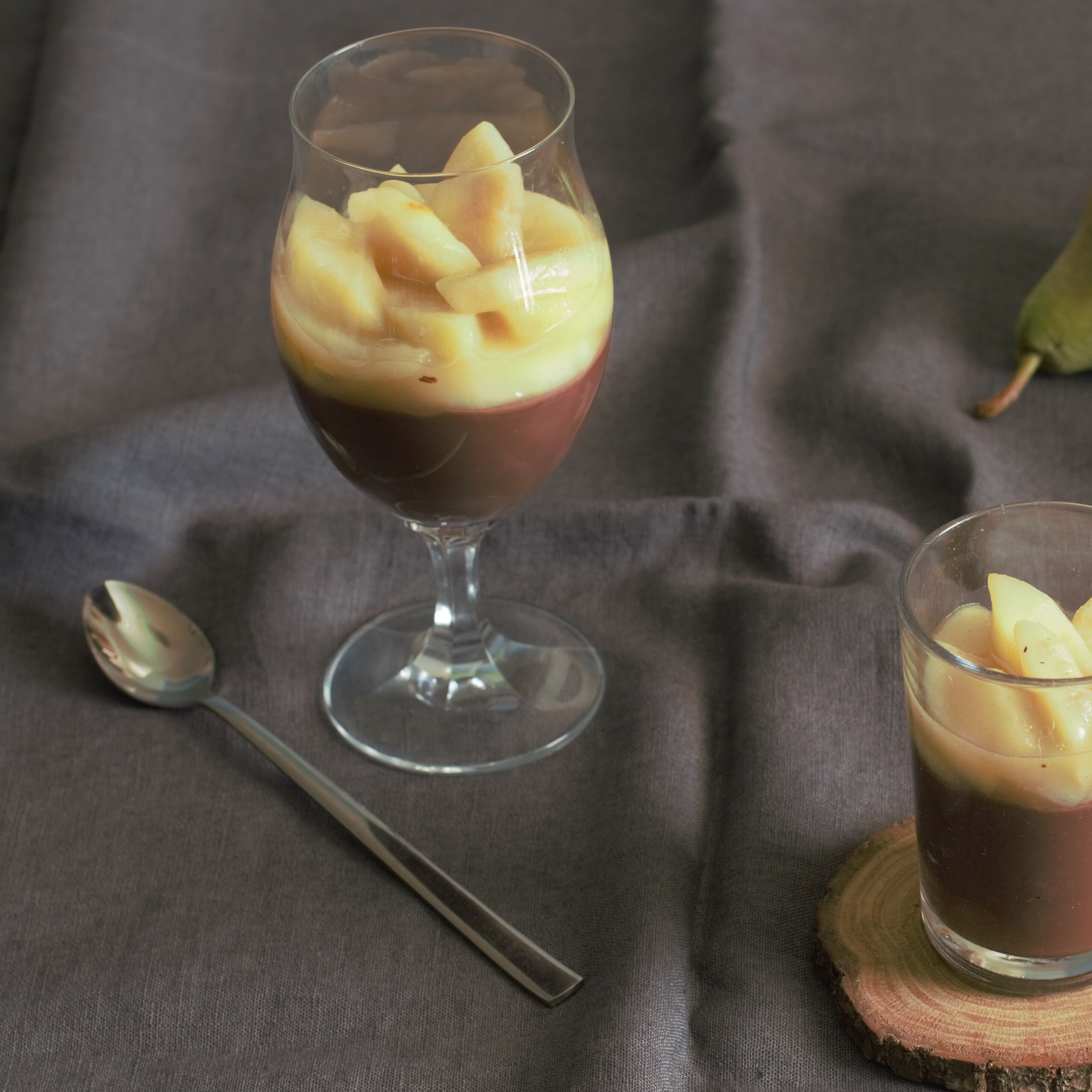 Mehr Informationen zum Thema: Schoko&shy;creme mit Birnen