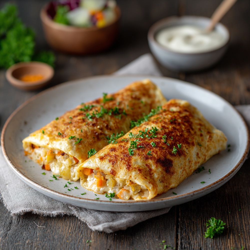 Mehr Informationen zum Thema: Über&shy;backene Gemüse&shy;palatschinken