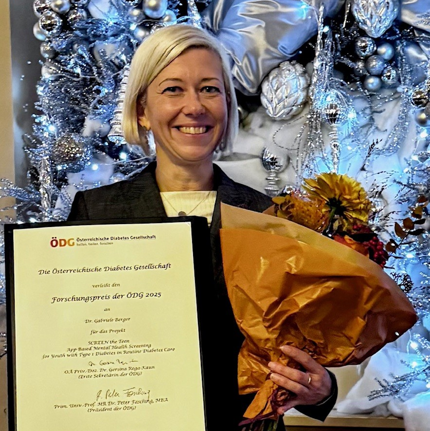 Mehr Informationen zum Thema: ÖGK-Kinderärztin erhält ÖDG-Forschungspreis